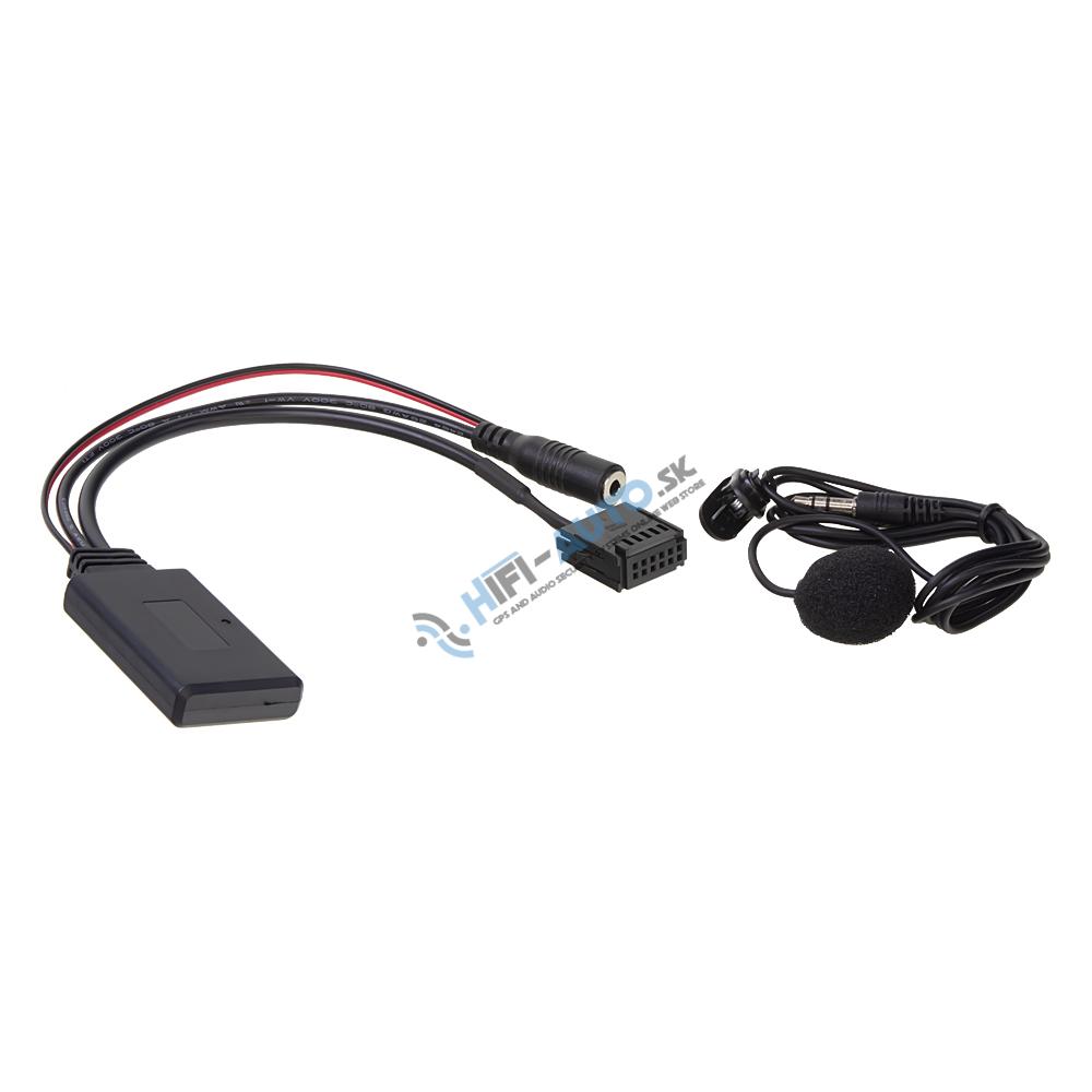 Bluetooth modul A2DP / Handsfree - Ford s OEM rádiom 6000CD s tlačidlom AUX