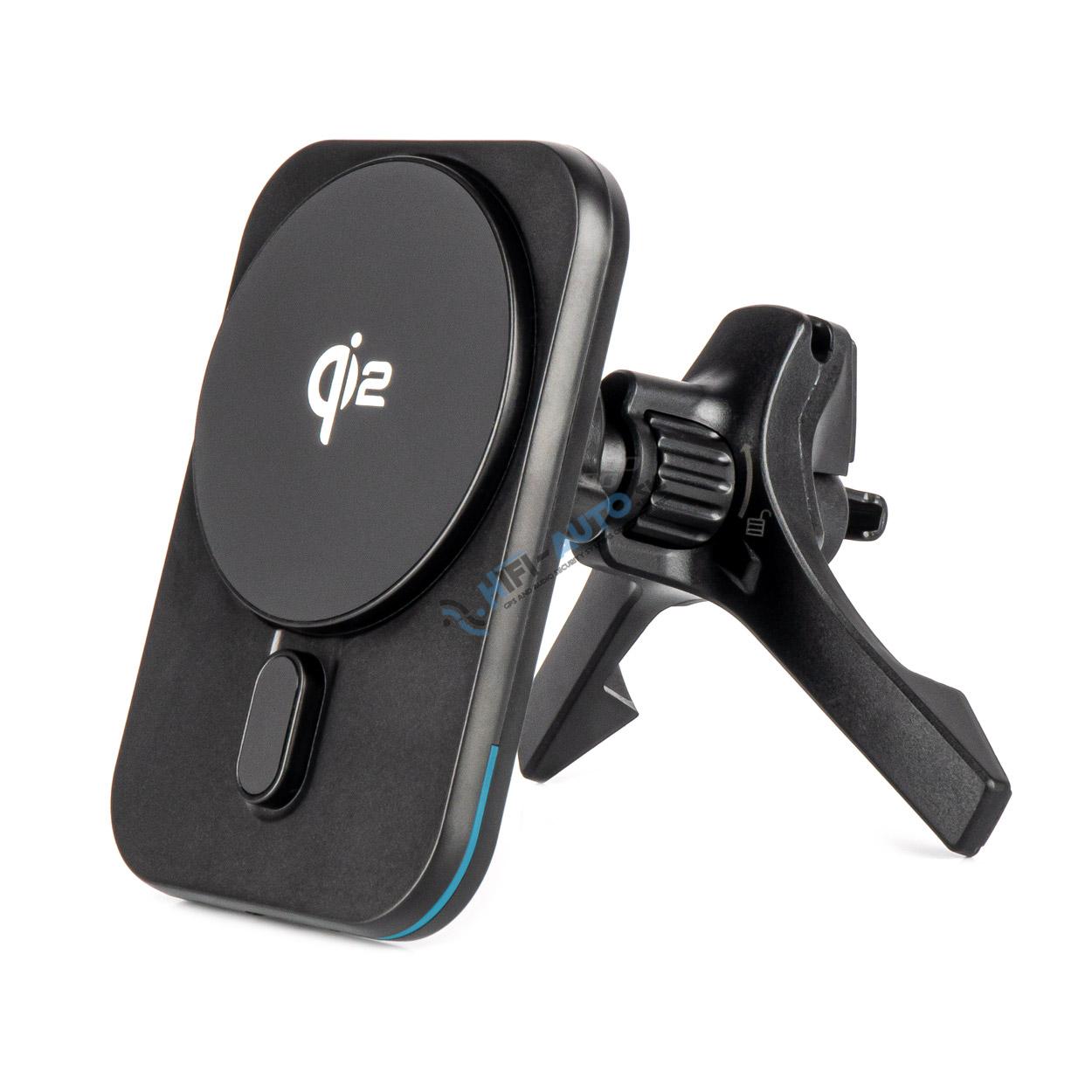 Držiak magnetický s rychlonabíjačkou do auta Qi2 15W 
