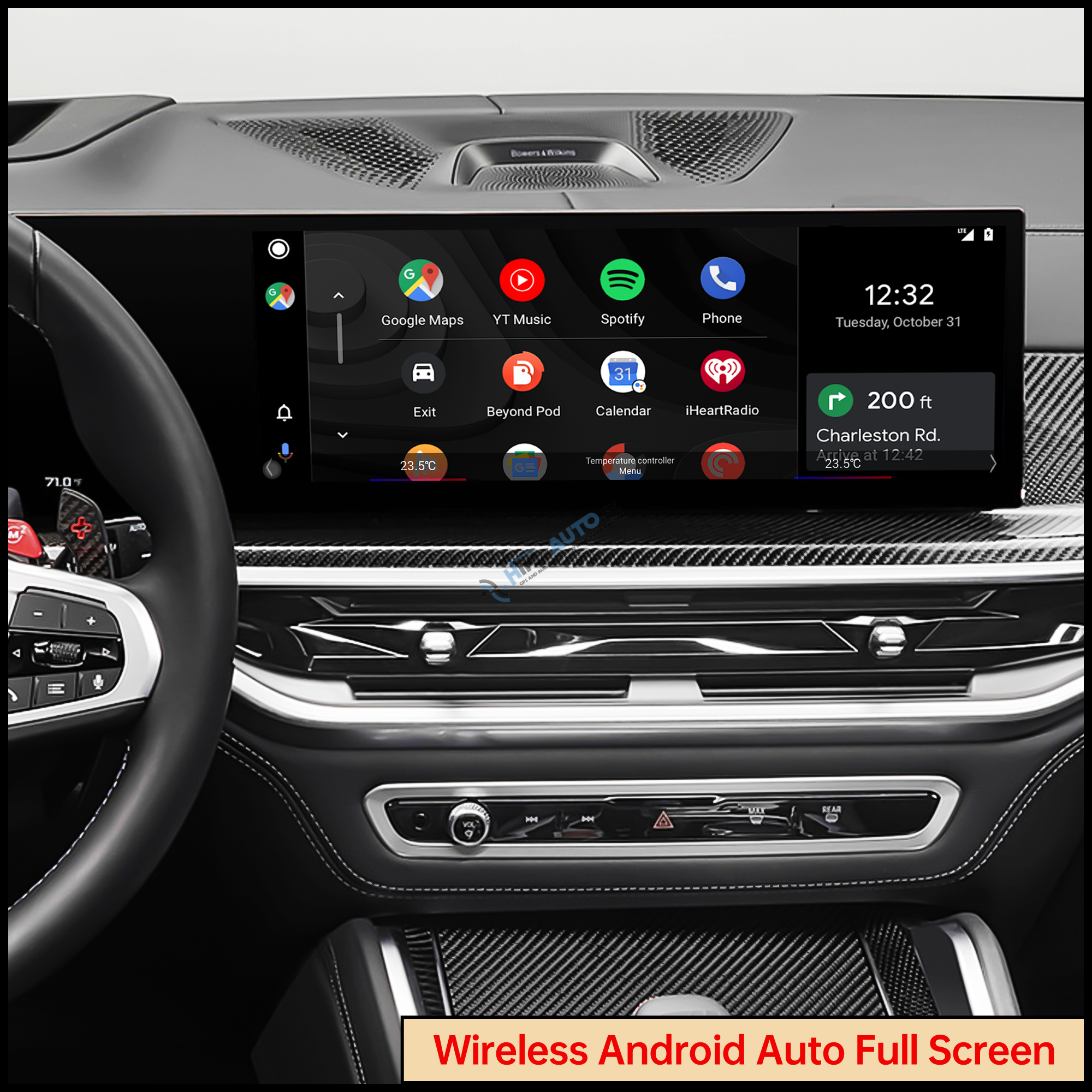 Android Auto + CarPlay + Android pre BMW ID8