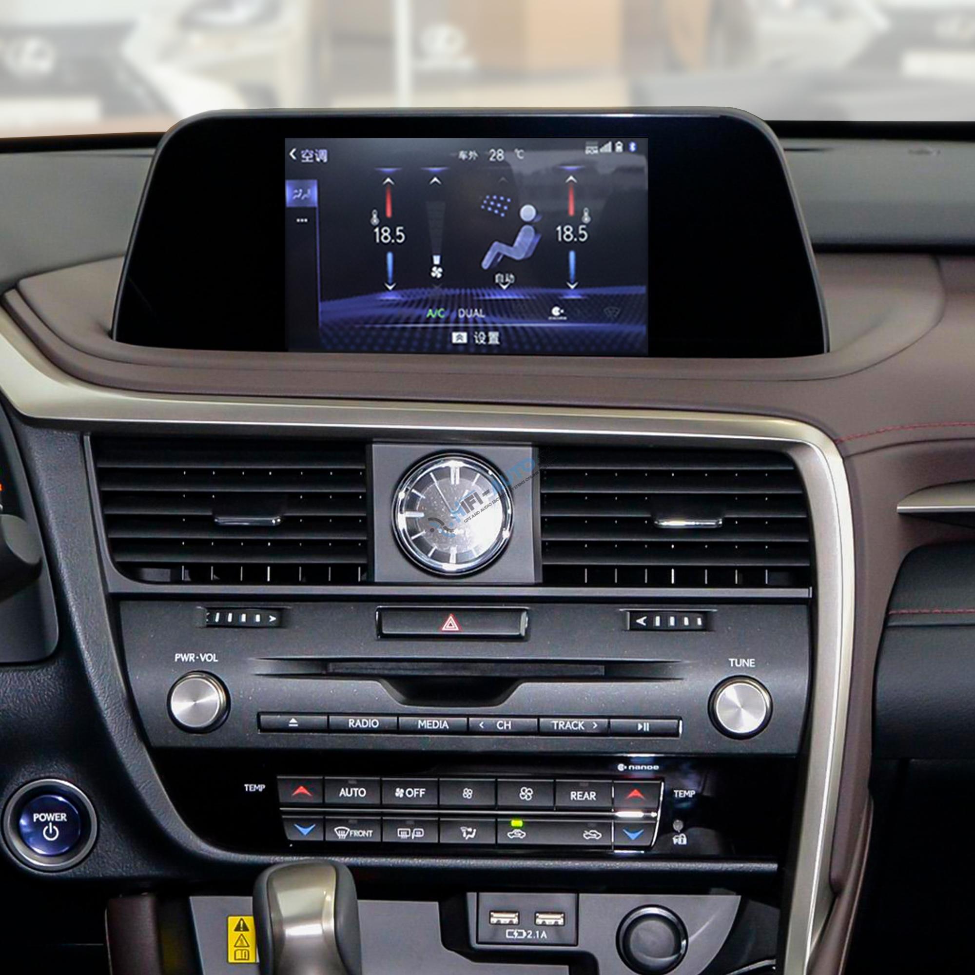 Android Auto + CarPlay + Android pre Lexus RX