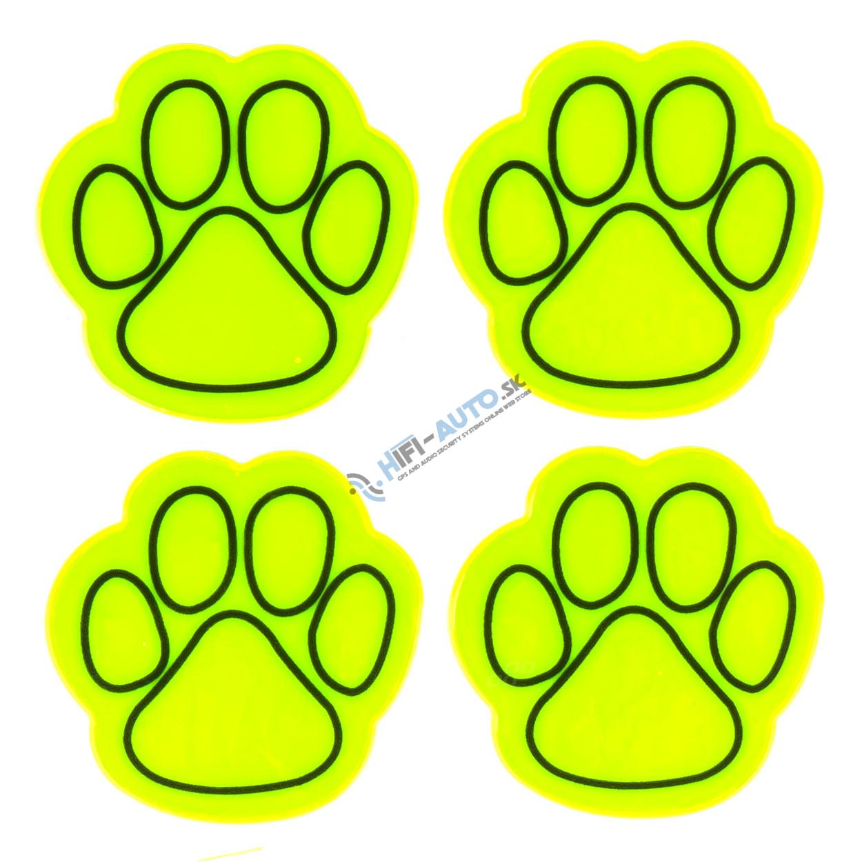Sada reflexných nálepiek PAWS 