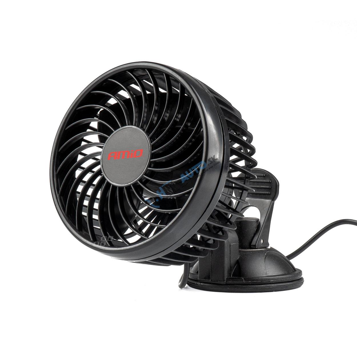 Ventilátor do auta s prísavkou 4,5" 12V