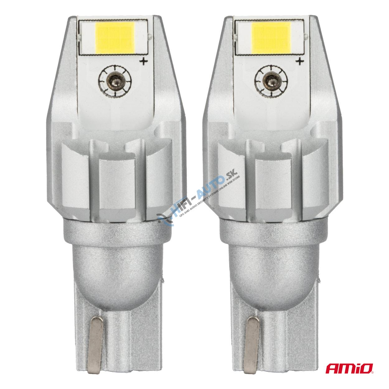 LED CANBUS T15 W16W 2SMD 3570 Biela 12V 24V žiarovky