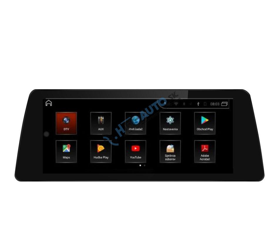 ANDROID 15 12,3" BMW 6 autorádio
