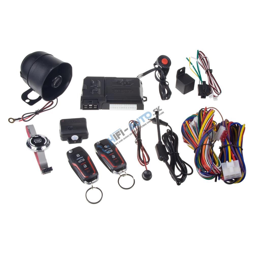 Smart CAR autoalarm, bluetooth, APP ovládanie, diaľkový štart, Keyless