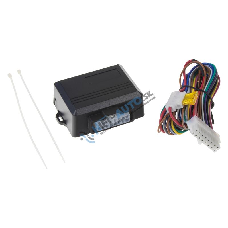 Elektronika dojazdu pre 4 okná