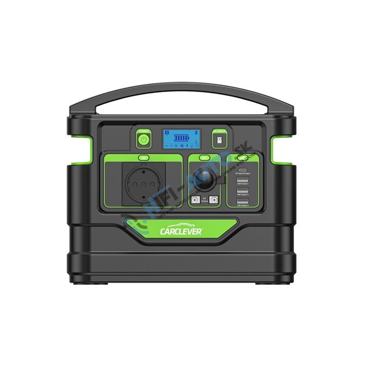 Nabíjacia stanica CARCLEVER - powerbanka, 140.000mAh, AC-500W