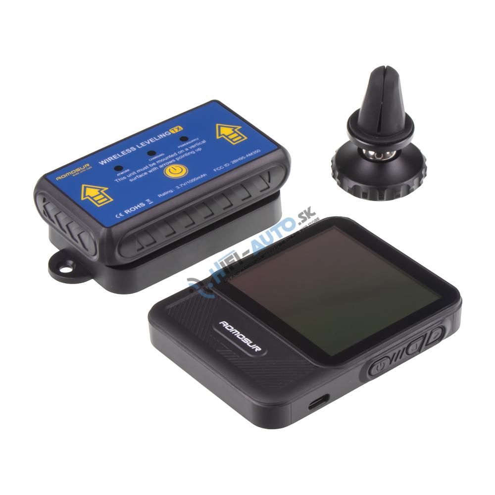 Náklonomer s bezdrôtovým displejom