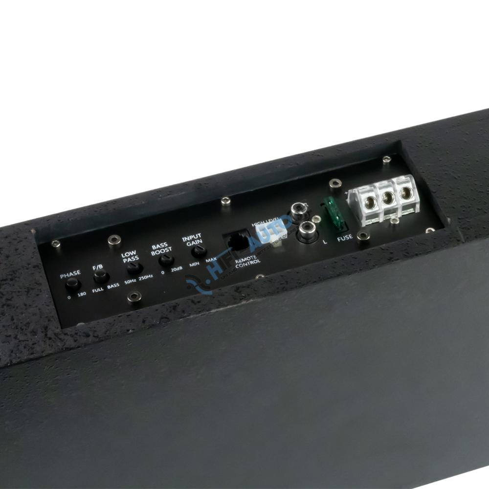 KUERL aktívny dvojitý slim subwooferový box 6x9", 400W