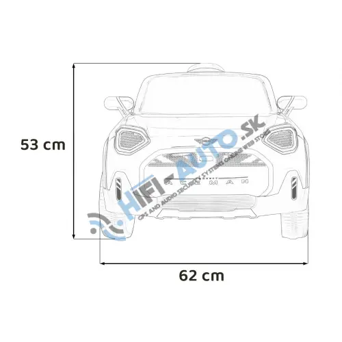 Mini Aceman biely crossover