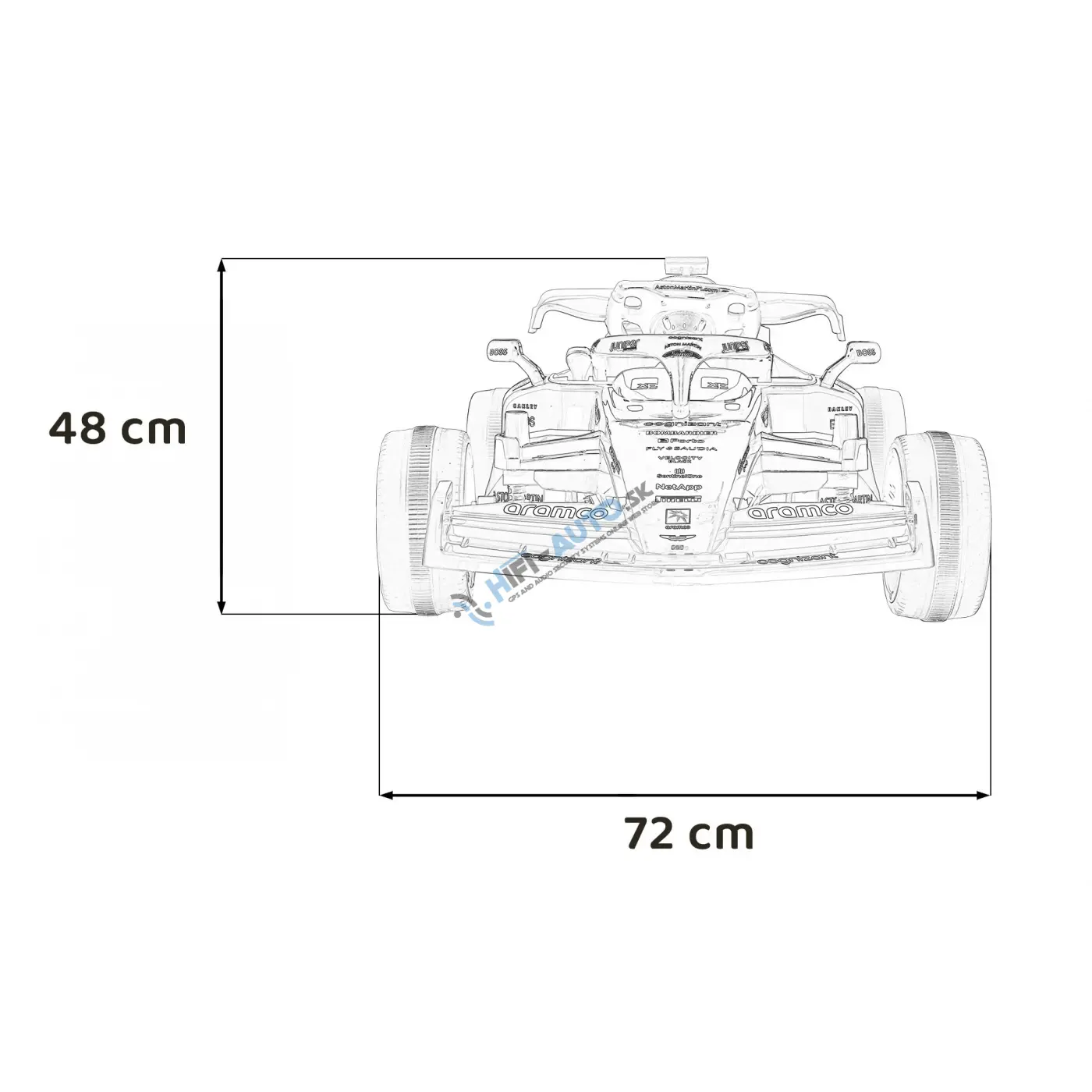 Vozidlo Formuly 1 Aston Martin Cognizant Aramco