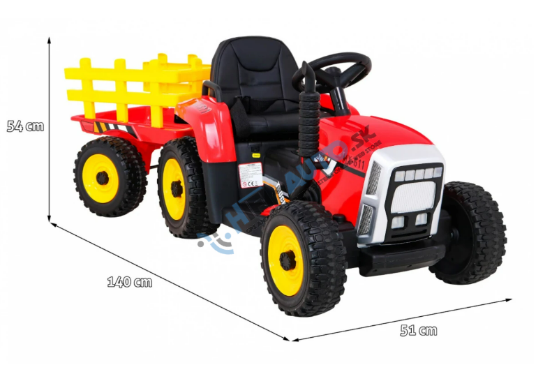 Ťahač s prívesom BLOW Red