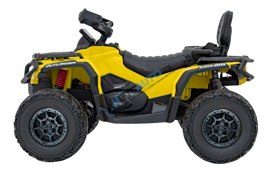 Detská elektrická štvorkolka Can-Am Outlander ATV žltá