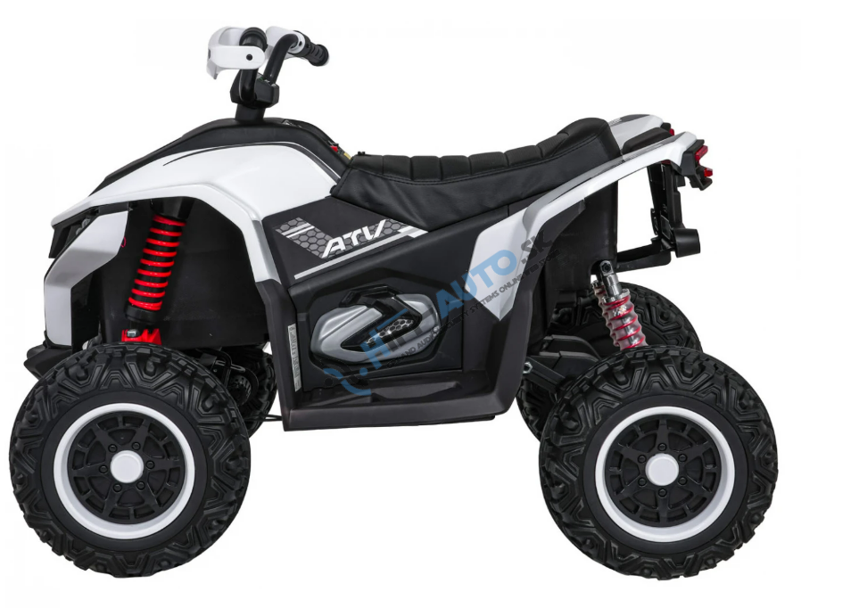 Detská elektrická štvorkolka Fast Wheel 4x4 biela