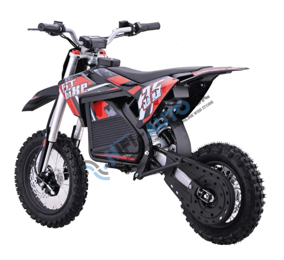 Elektrická motorka PIT BIKE – červená