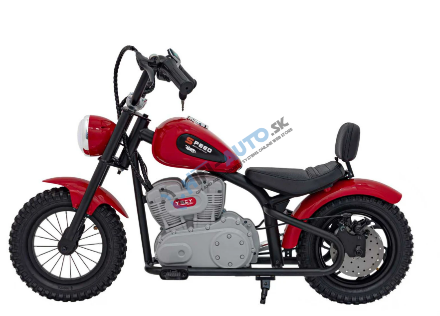 Elektrická motorka SPEED POWER – červená