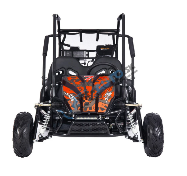 Detská bugina benzínová LUCKY SEVEN LIFT 125 cm3 – oranžová