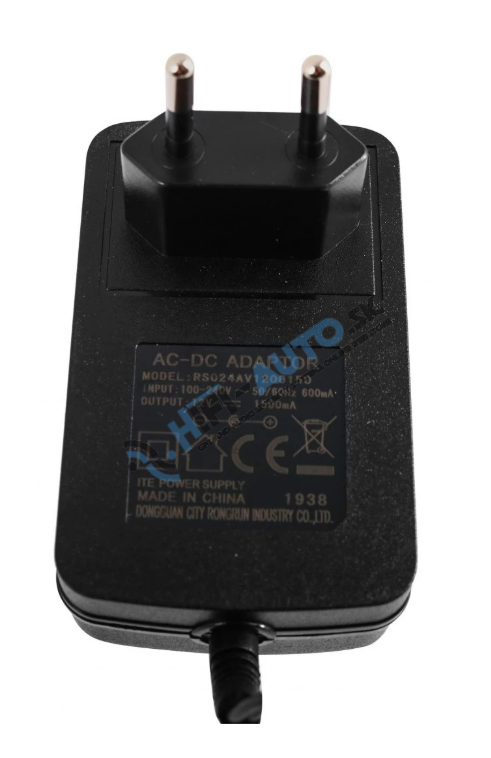 Nabíjačka 12V/1500mA pre elektrické vozidlá a detské batérie