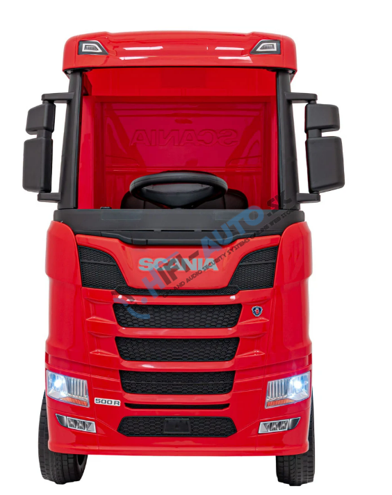Elektrické autíčko Kamión SCANIA R-Serie – červené
