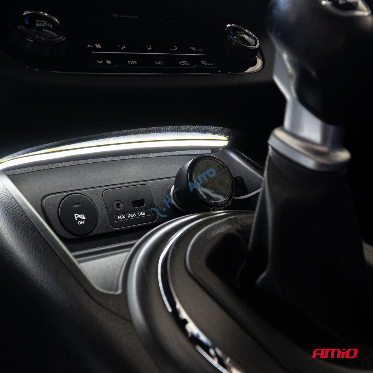 COB LED pásiky do auta biele 2x30cm 12V