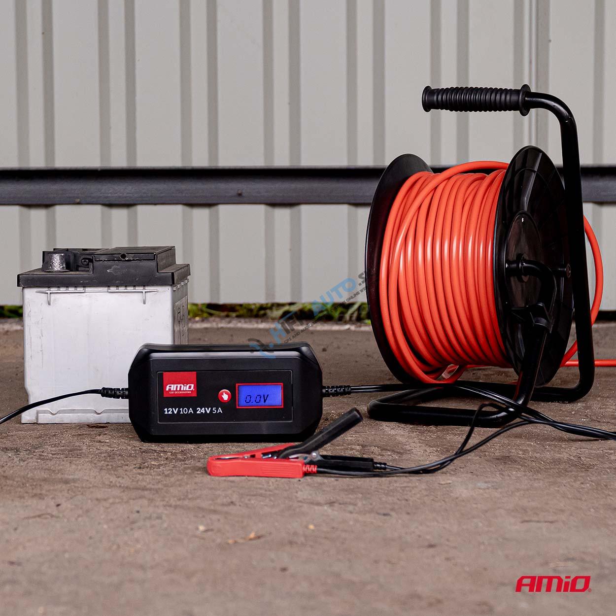 Nabíjačka digitálna STD GEL AGM WET MAX 10A 12/24V