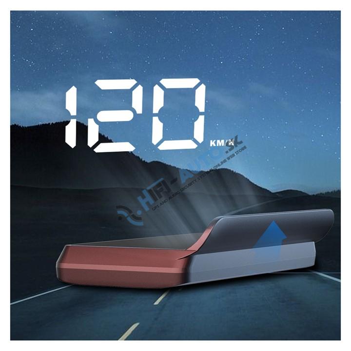 HEAD UP DISPLEJ, GPS merač rýchlosti, biela