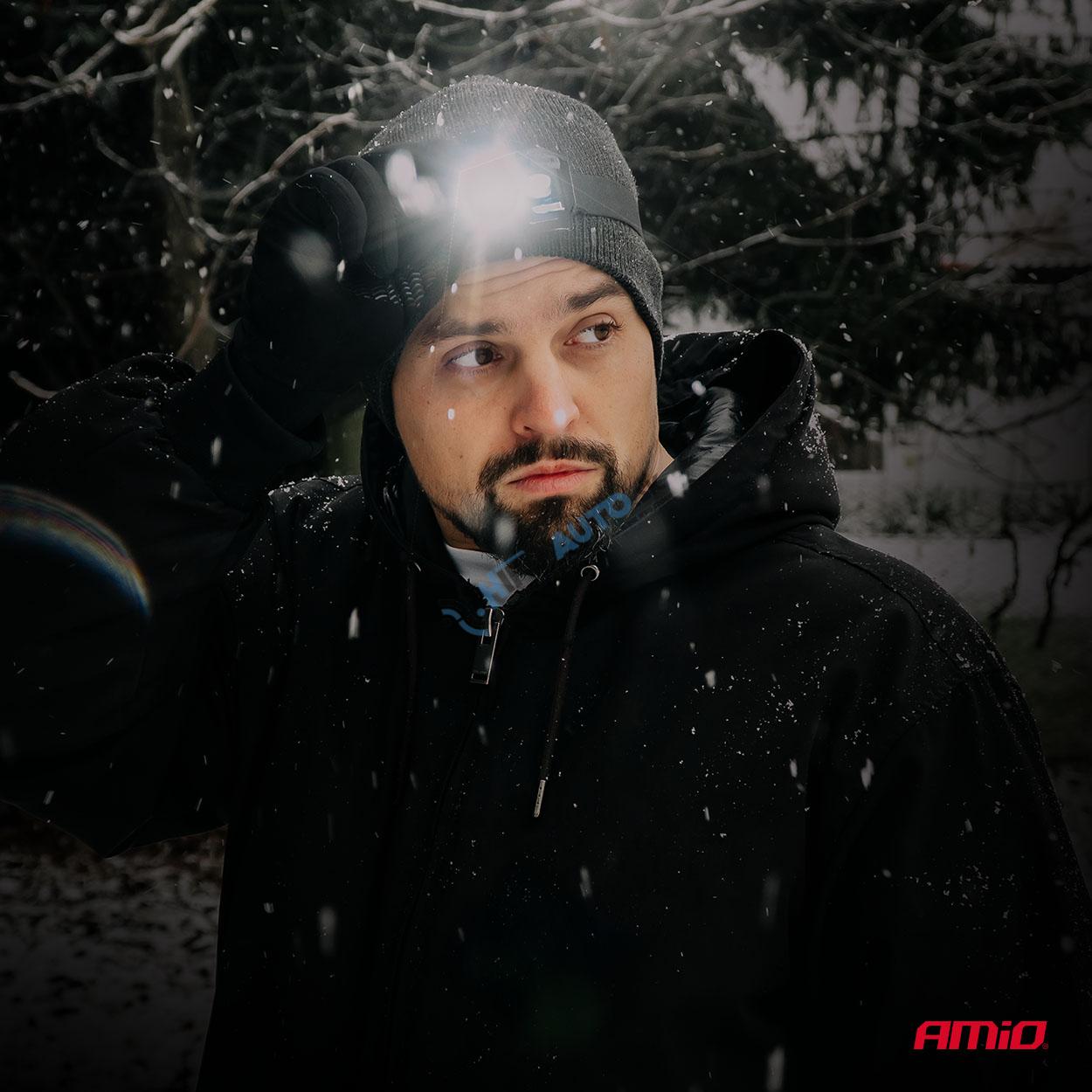 Čelovka LED XPG+COB 1000mAh (BATT)