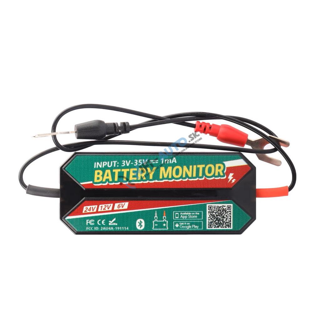 Bluetooth monitoring batérie CARCLEVER 6-24V