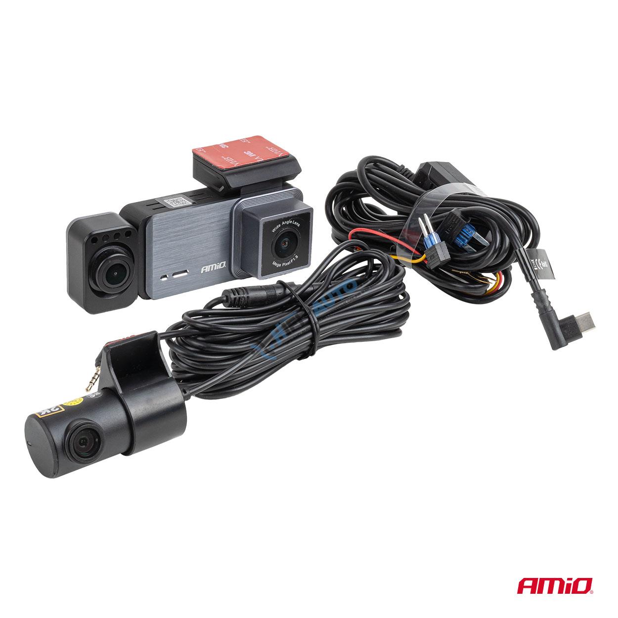 Kamera do auta so zadnou kamerou 4K + 1K + 2K WLAN WIFI UHD 512 GB