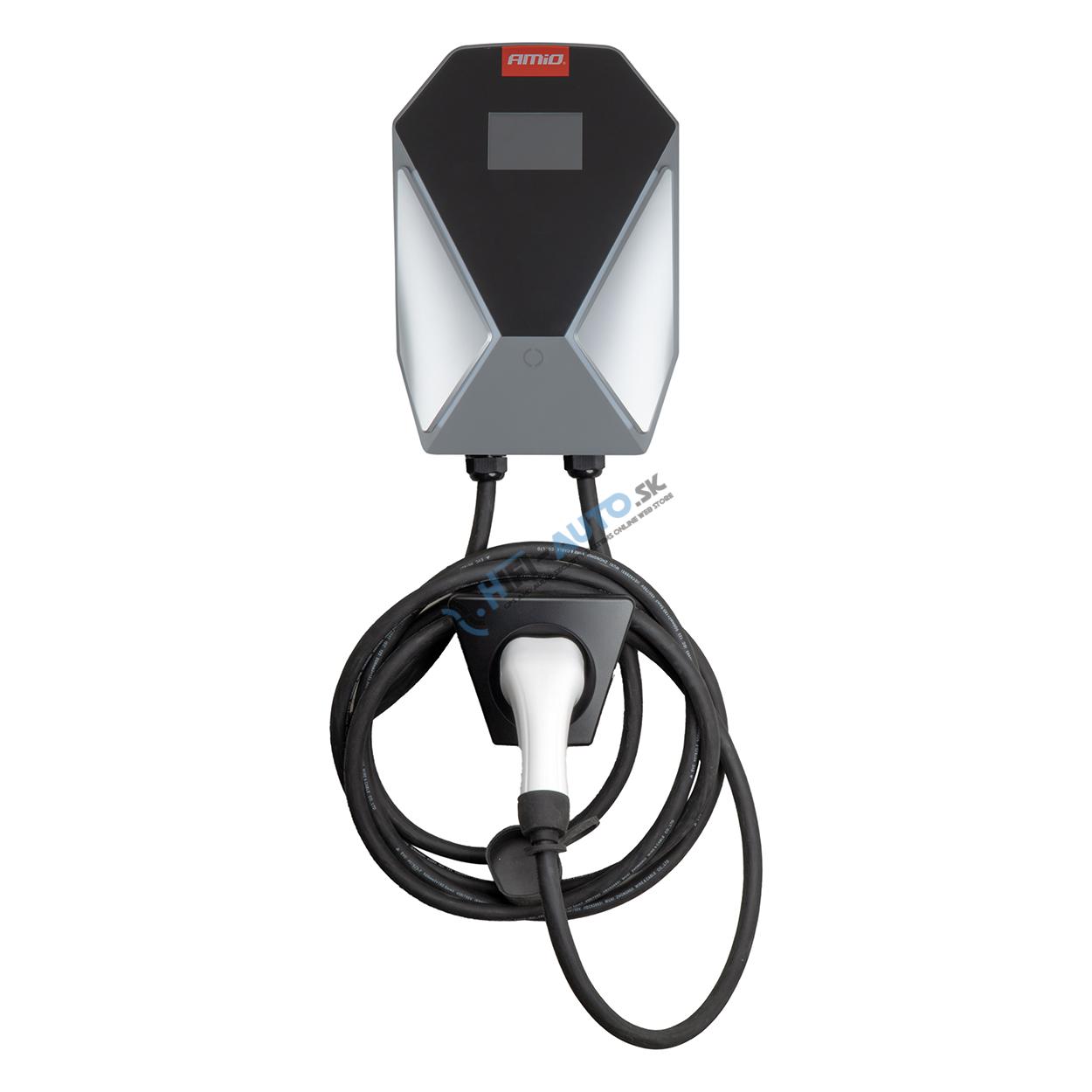 Trojfázová nástenná nabíjačka pre elektrické vozidlá 11kW 16A 400V