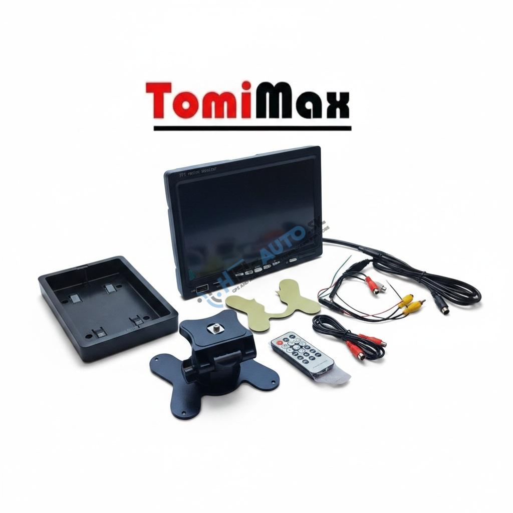 7" LCD monitor s SD/USB/FM/Bluetooth, 12V