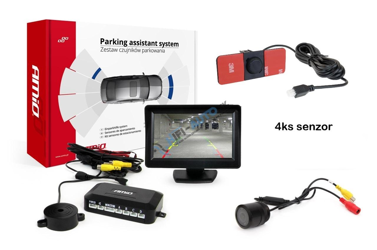 Parkovací asistent AMIO XD-335 S TFT XD-301 NIGHT VISION 16,5mm