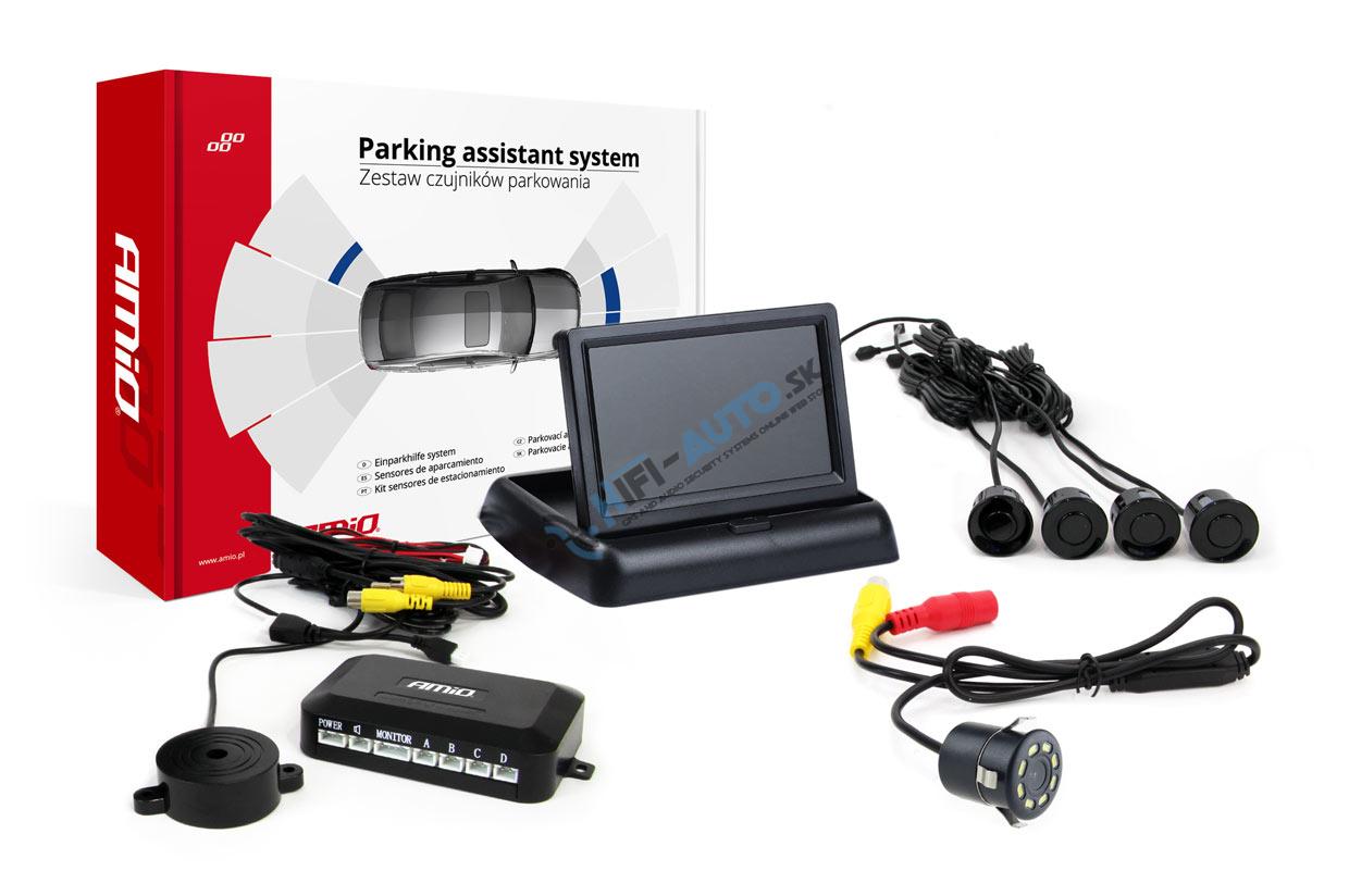 Parkovací asistent AMIO XD-335 S TFT XD-308 NIGHT VISION 22mm