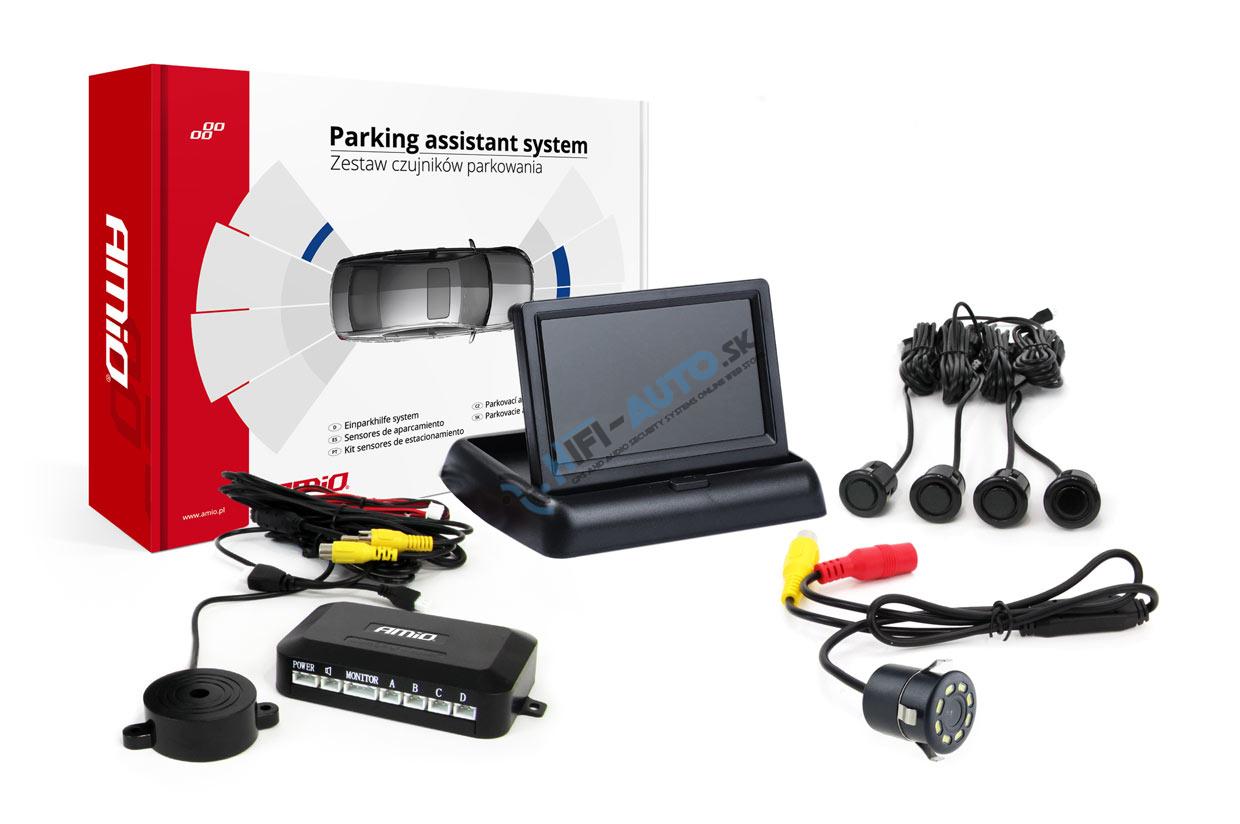 Parkovací asistent AMIO XD-335 S TFT XD-308 NIGHT VISION 18mm
