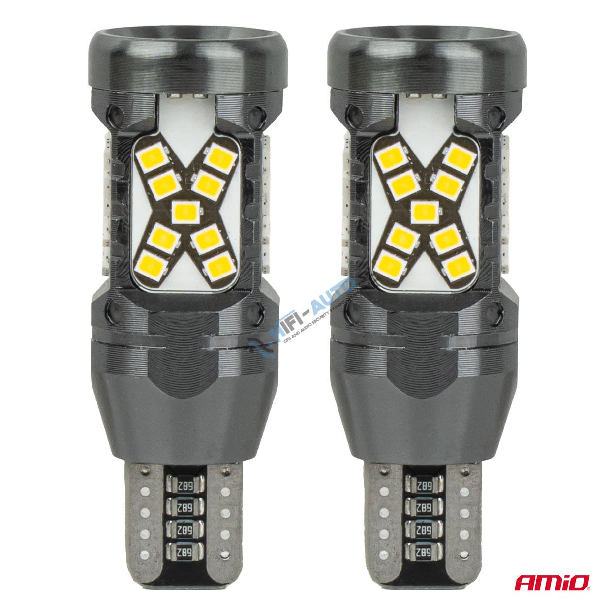 LED žiarovky CANBUS T15 2016 45SMD White 12/24V