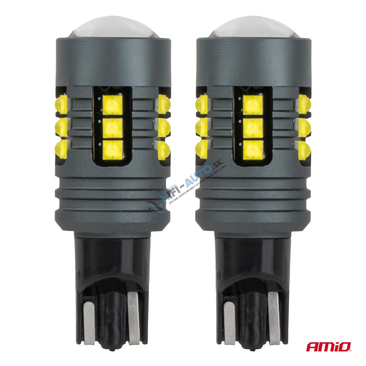 LED žiarovky STANDARD T15 2525 18SMD White 12/24V