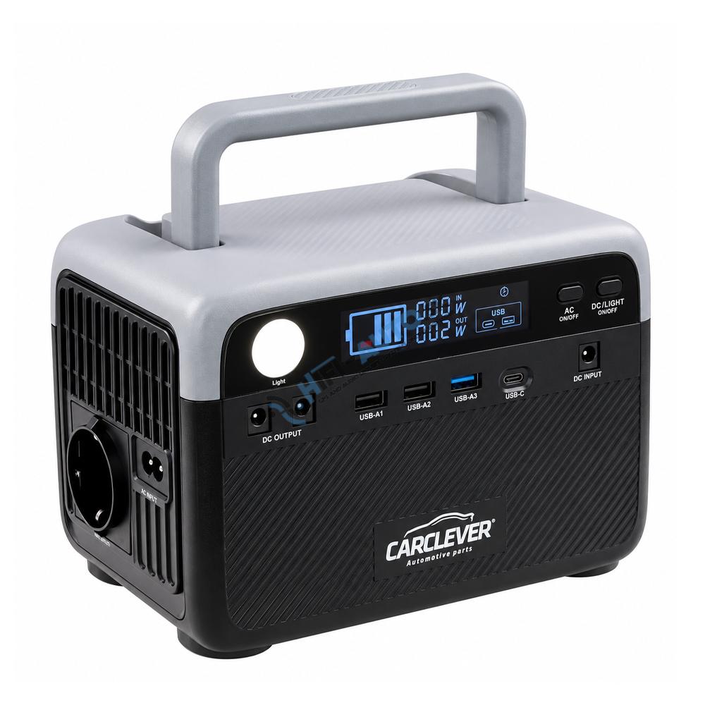 Nabíjacia stanica CARCLEVER - powerbanka, 230,4 Wh, AC-300W
