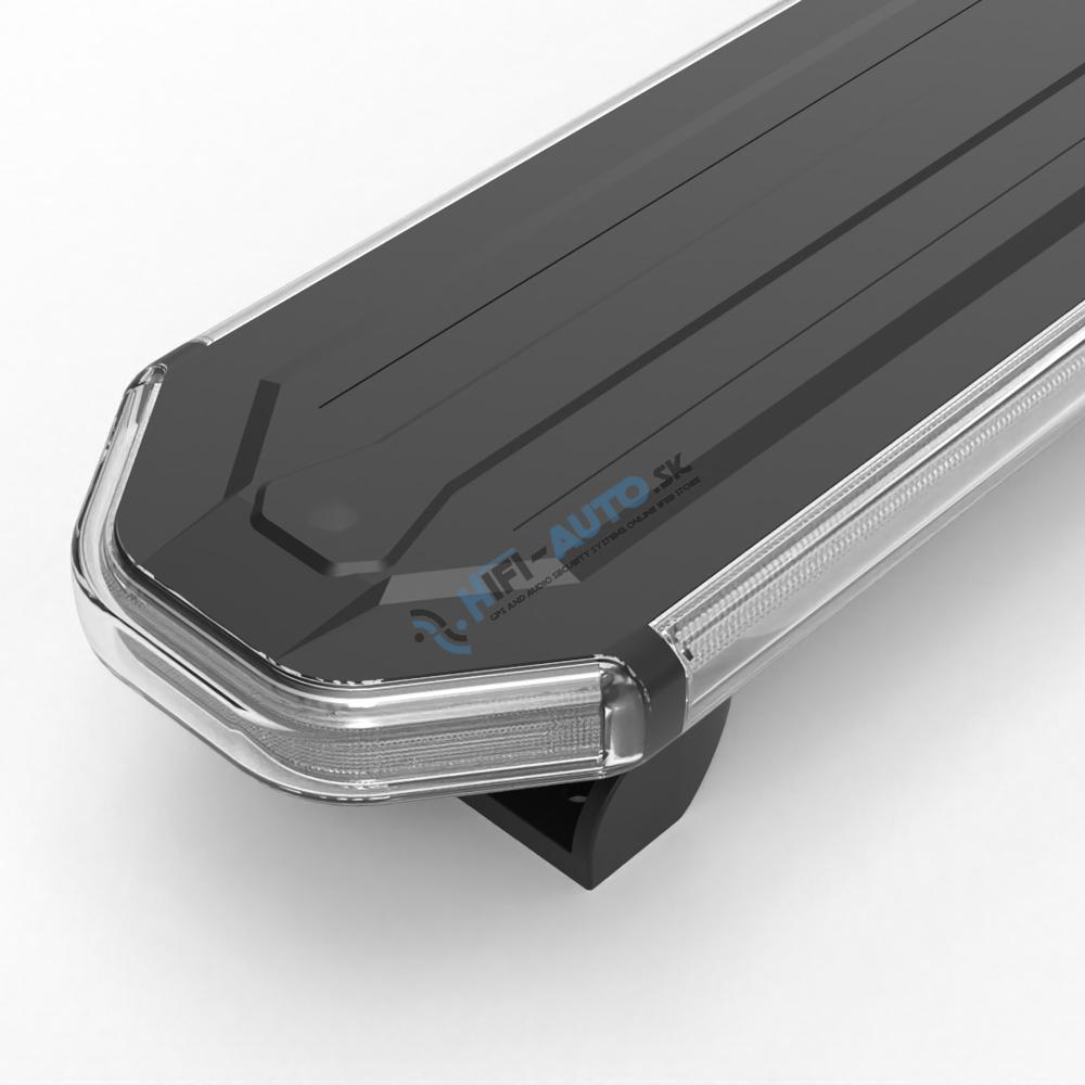 SLIM LED rampa 1336mm, oranžová, 12-24V, 360 x LED, 76W, ECE R65