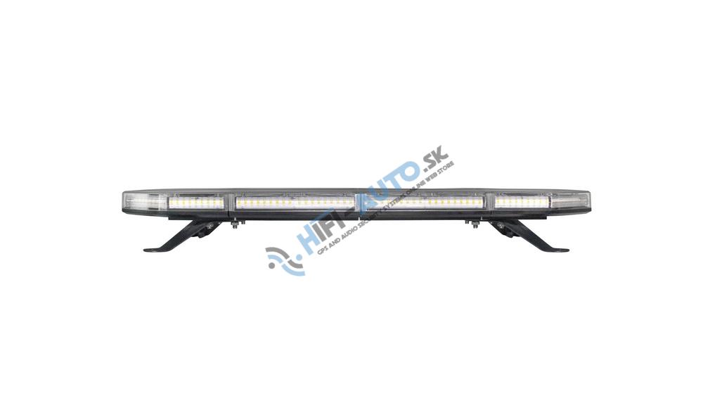 LED rampa 817mm, oranžová, 12-24V, 126x1W LED, ECE R65