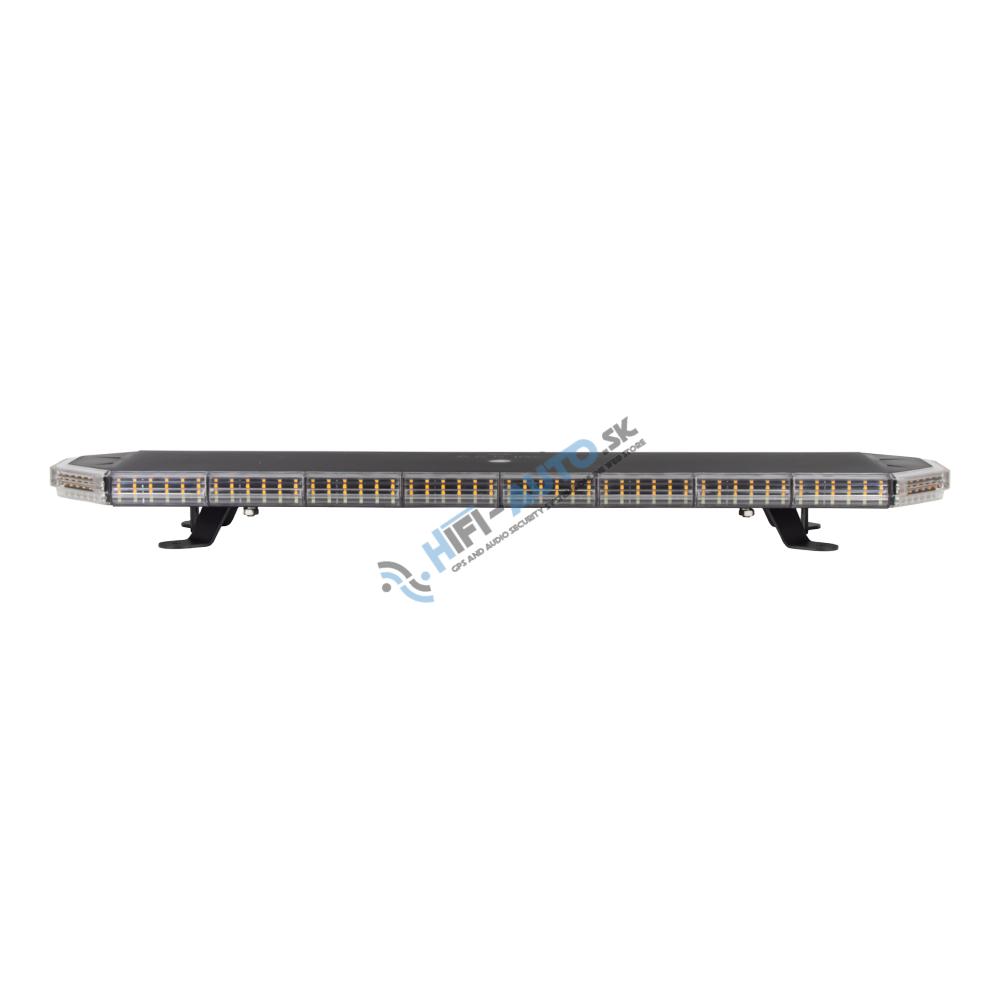 LED rampa 760mm, oranžová + biela, 12-30V, ECE R65