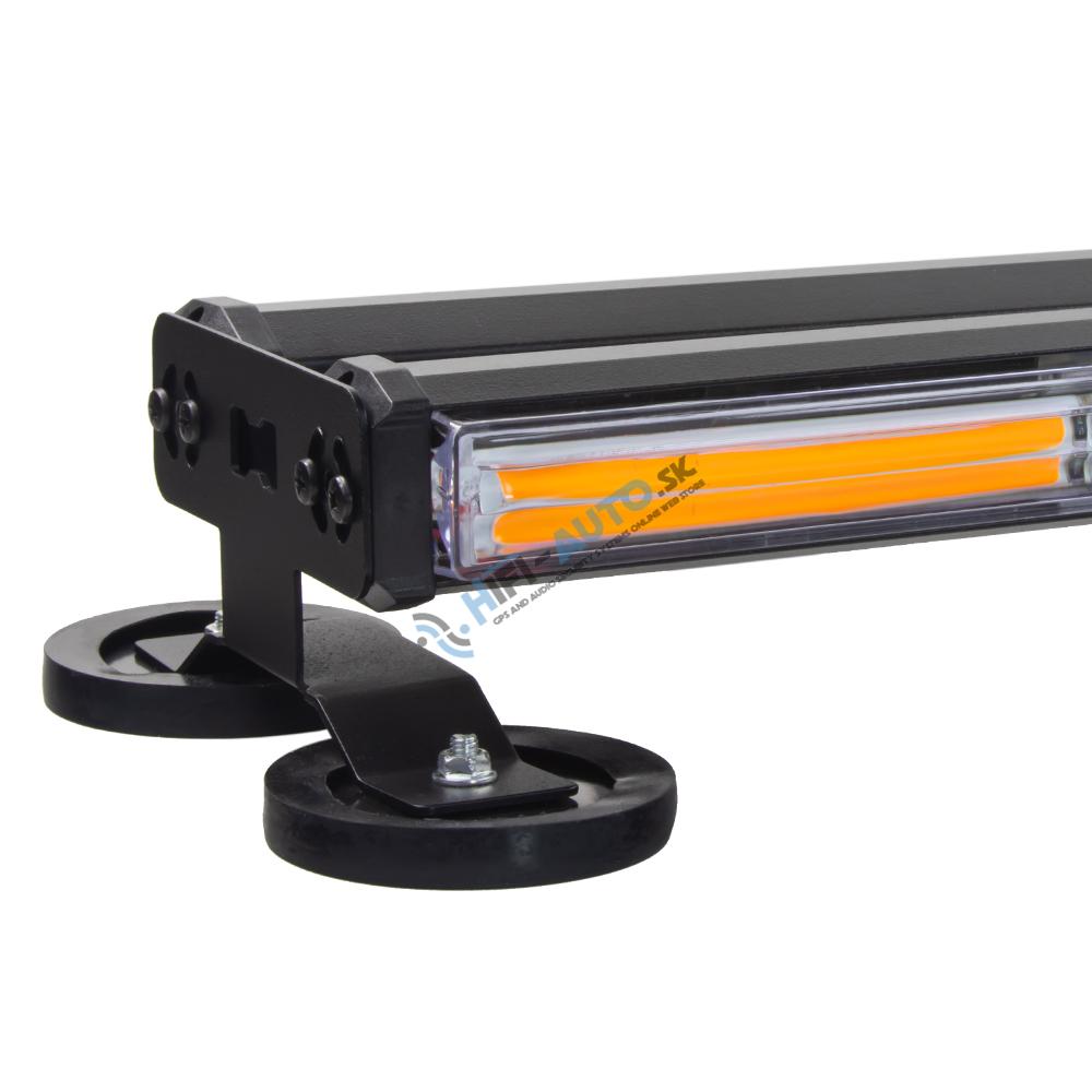 LED alej 12-24V, 600mm oranžová, 4xCOB LED, dual