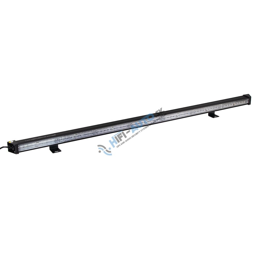 LED alej vodeodolná (IP67) 12-24V, 63x LED 1W, oranžová 1060mm, ECE R65