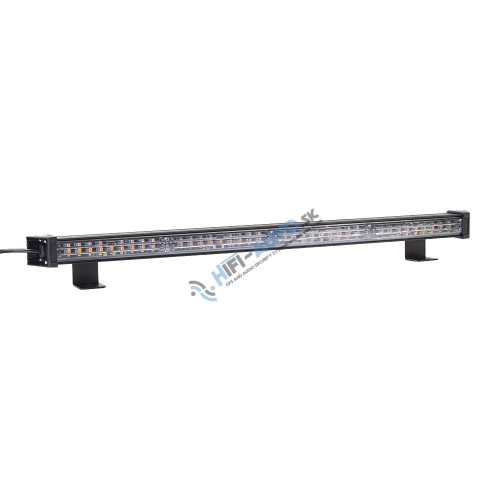 LED alej vodeodolná (IP67) 12-24V, 36x LED 1W, oranžová 628mm, ECE R65