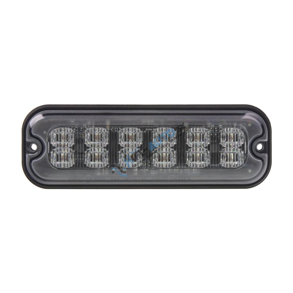 PREDATOR 12x4W LED, 12-24V, červený, ECE R10