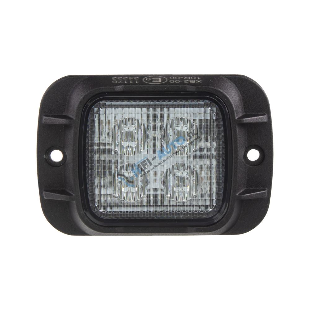 PREDATOR 4x3W LED, 12-24V, modrý, ECE R65