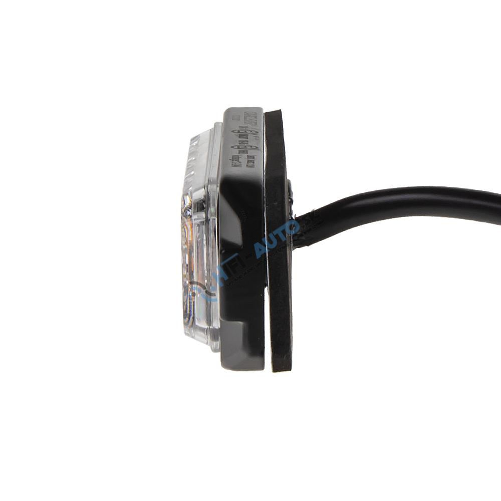 PROFI SLIM výstražné LED svetlo vonkajšie, oranžové, 12-24V, ECE R65