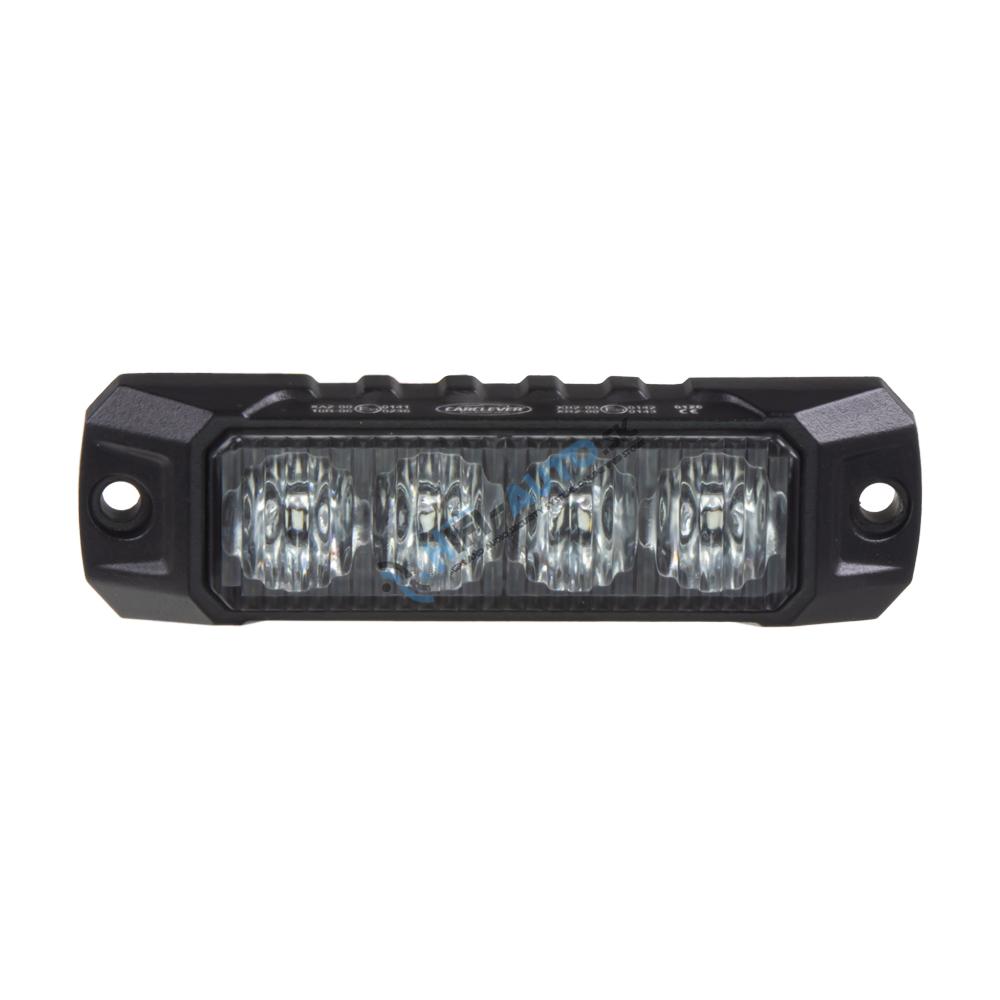 PROFI výstražné LED svetlo vonkajšie, modré, 12-24V, ECE R65