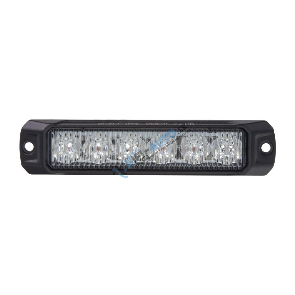 PROFI výstražné LED svetlo vonkajšie, červené, 12-24V, ECE R65