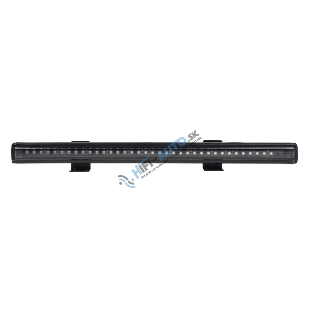 Gumové výstražné LED svetlo vonkajšie, modro-červené, 12/24V, 340mm