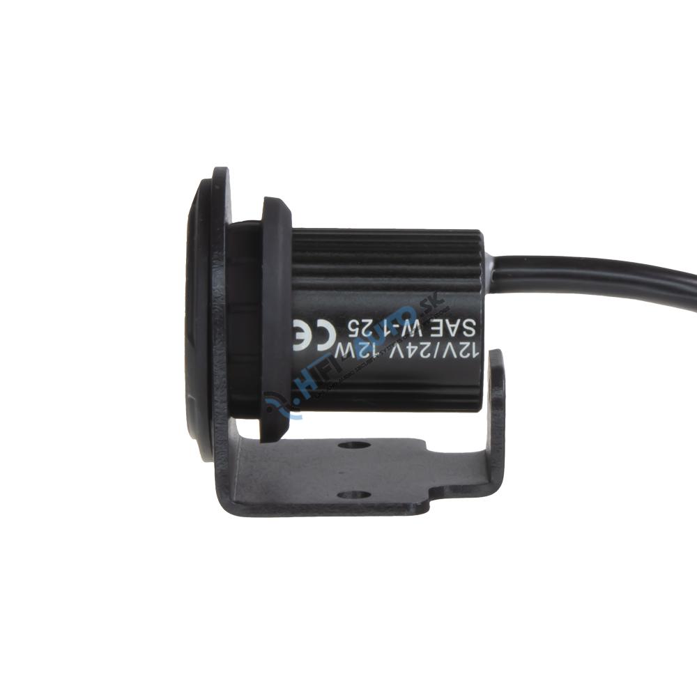 PROFI výstražné LED svetlo vonkajšie modré, 12-24V, ECE R65